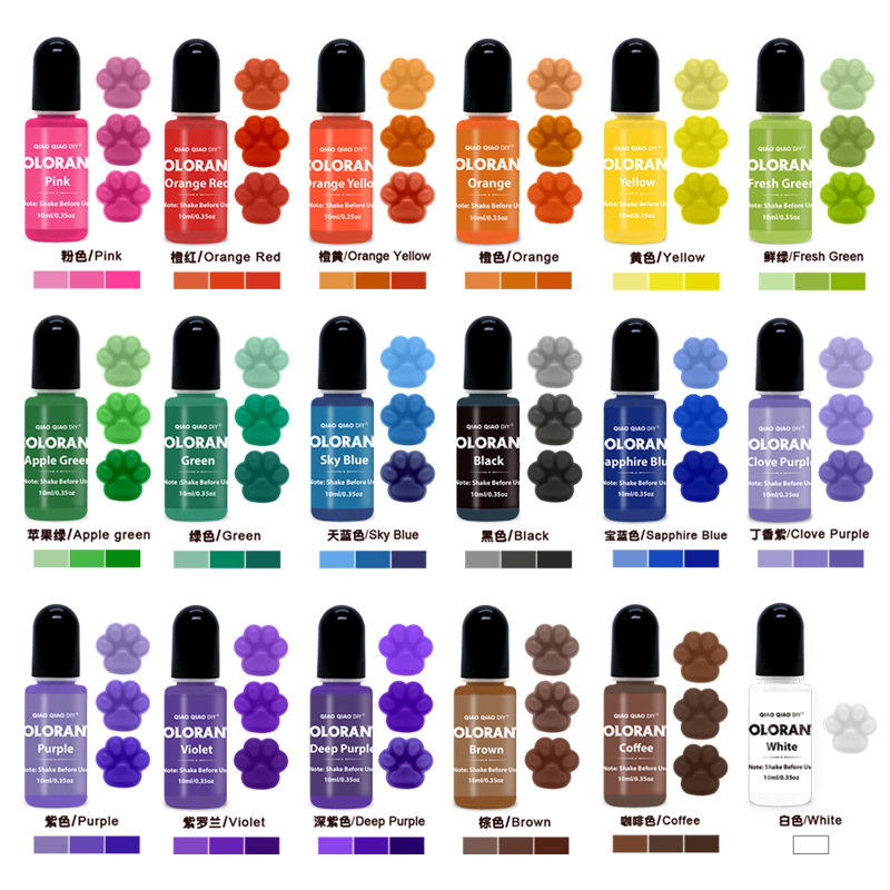 Soap Making Ingredients - 20 Colors Candle Dyes Wax Candles