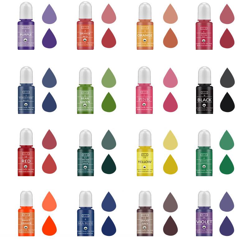 10ml/Bottle Candle Wax Pigment - Soap Making Ingredients review and price