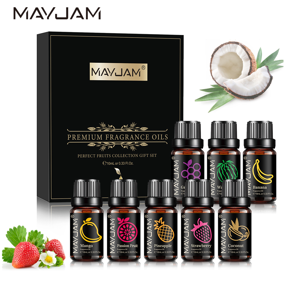 MAYJAM Fragrance Oils Set 8pcs - Soap Making Ingredients review and price