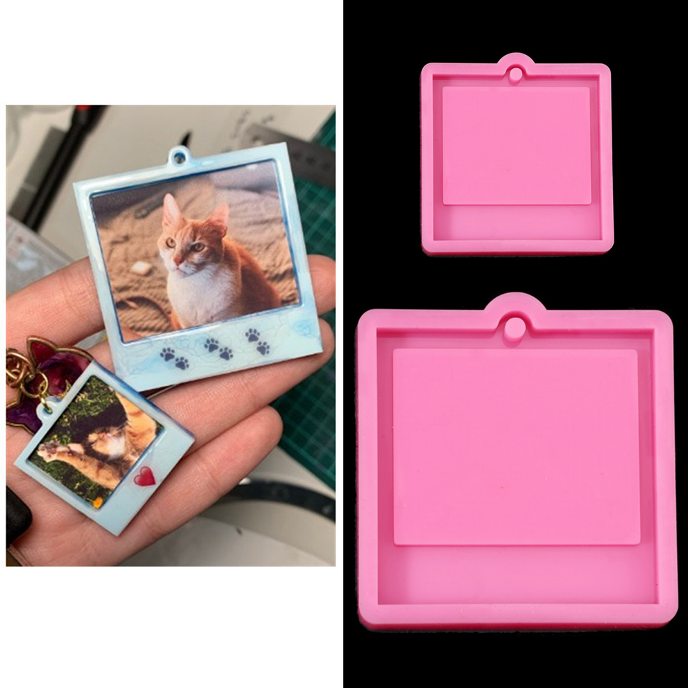 Photo Frame Epoxy Resin Keycha - Soap Making Gloves review and price