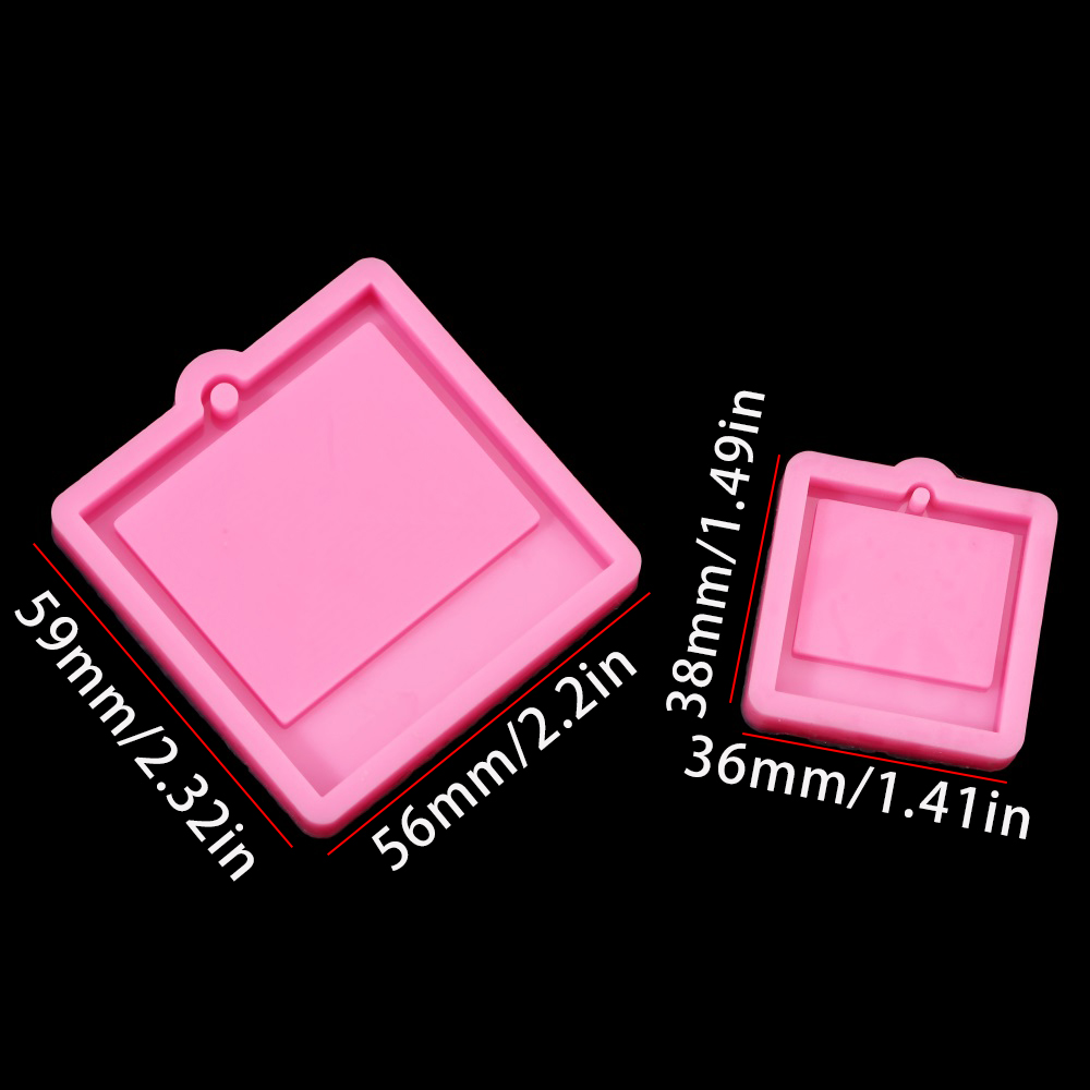 Photo Frame Epoxy Resin Keycha - Soap Making Gloves review and price