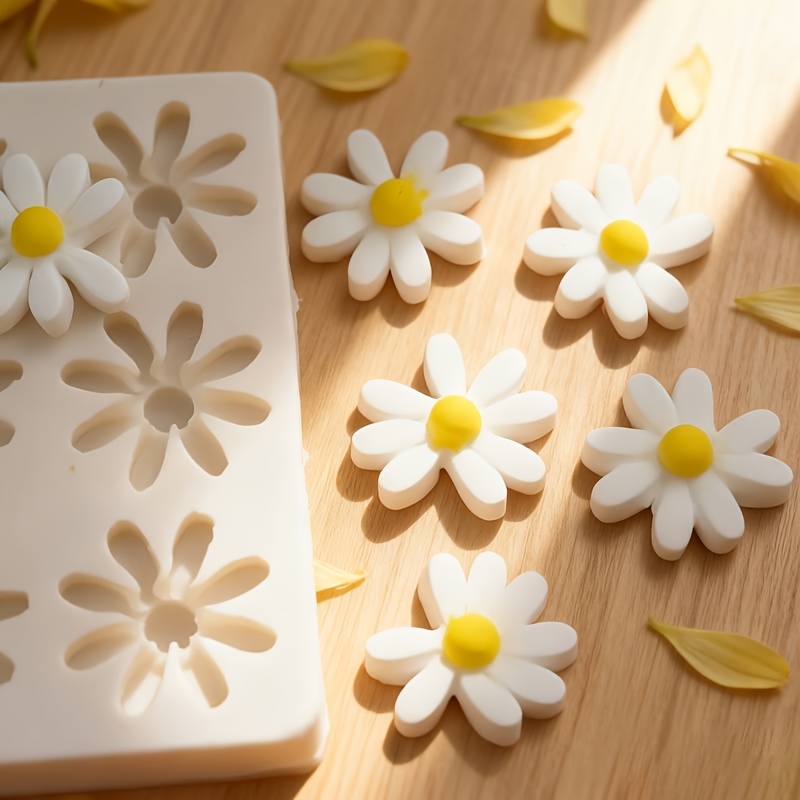 1pc 3D Daisy Sunflower Silicon - Soap Making Gloves review and price