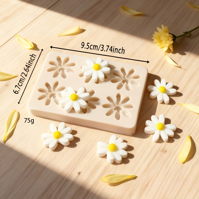 1pc 3D Daisy Sunflower Silicon - Soap Making Gloves review and price