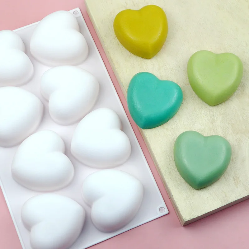 Love Heart Silicone Soap Mold  - Soap Making Tray review and price