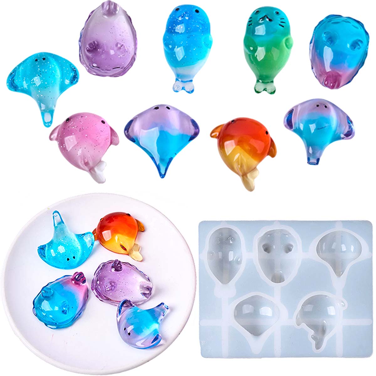 3D Healing Kawaii Manta Ray Wh - Soap Making Gloves review and price