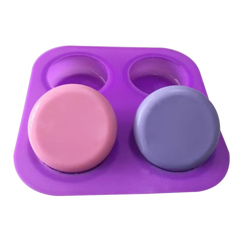 1-2 PCS 4 Cavity Reusable Roun - Soap Making Tray review and price