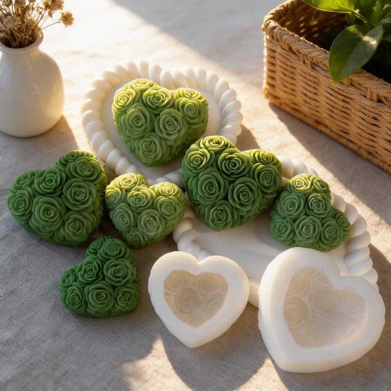 DIY Love Rose Flowers Valentin - Soap Making Raw Material review and price