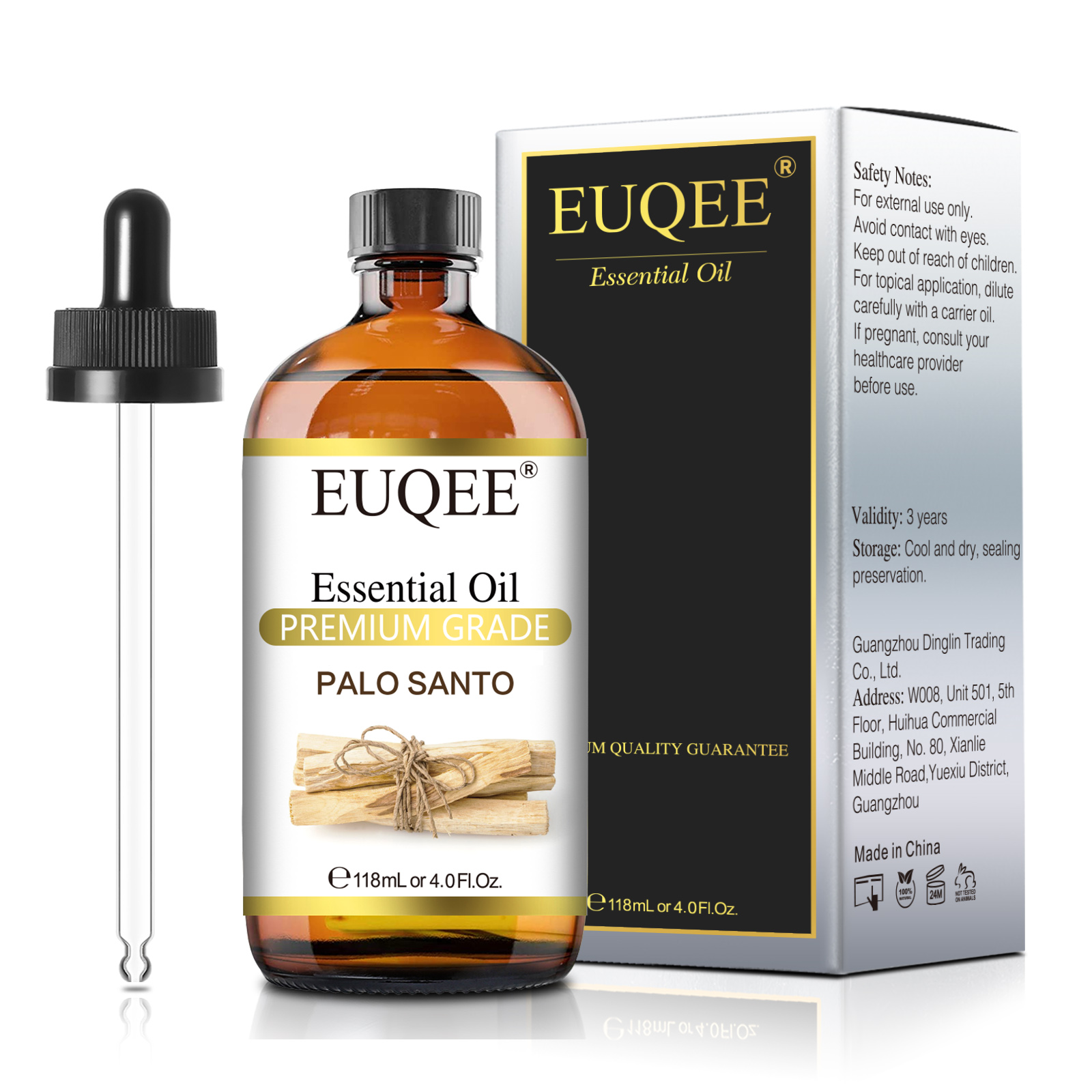 EUQEE 118ml Essential Oil Palo - Soap Making Ingredients review and price