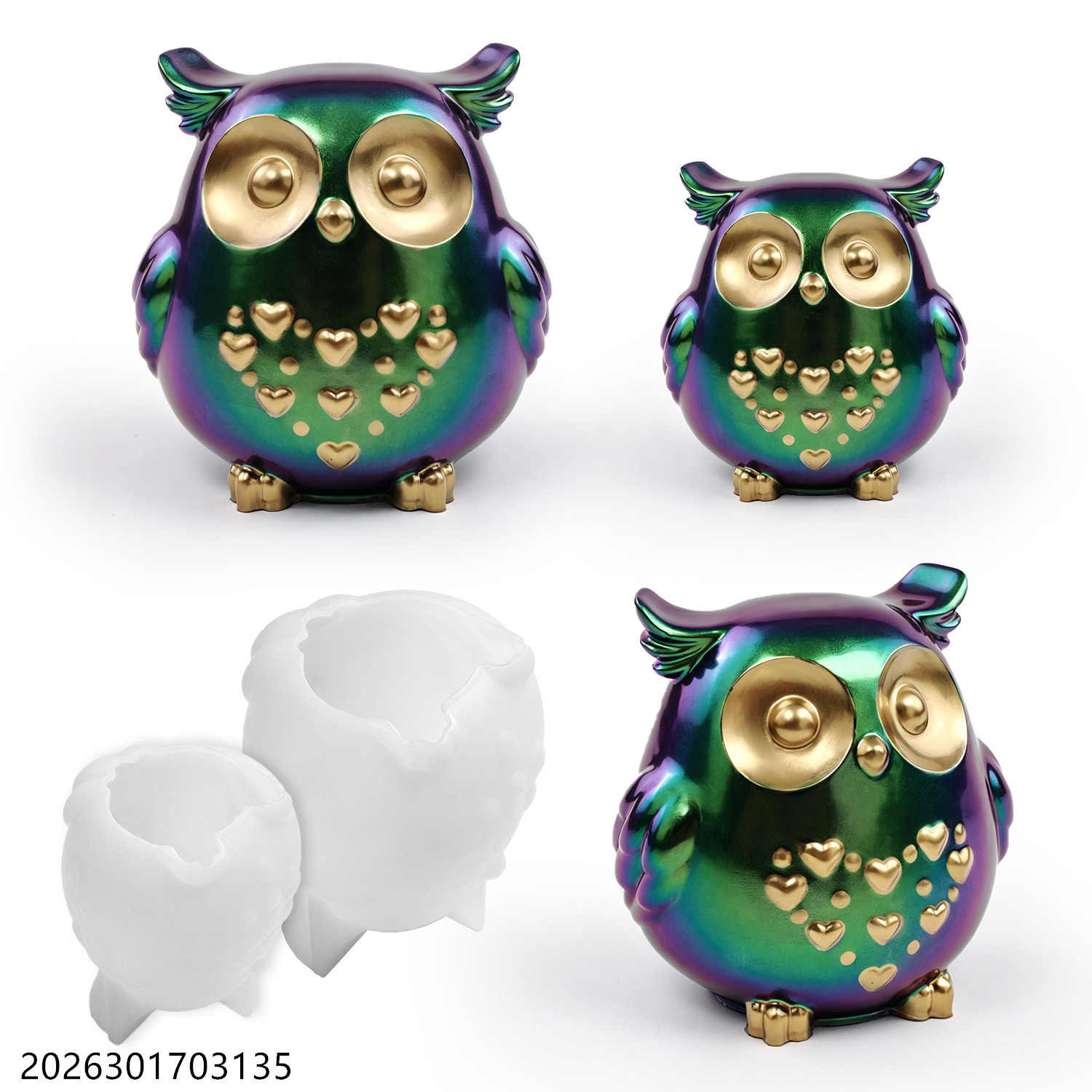 Owl Silicone Mold 3D Bird Shap - Soap Making Tray review and price